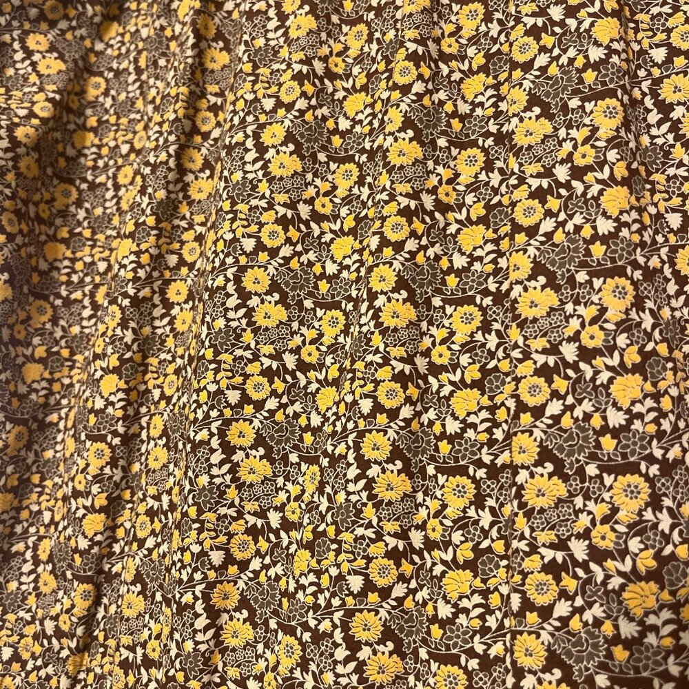 Christy Dawn The Dawn Dress Gold Floral S - Picture 3 of 10